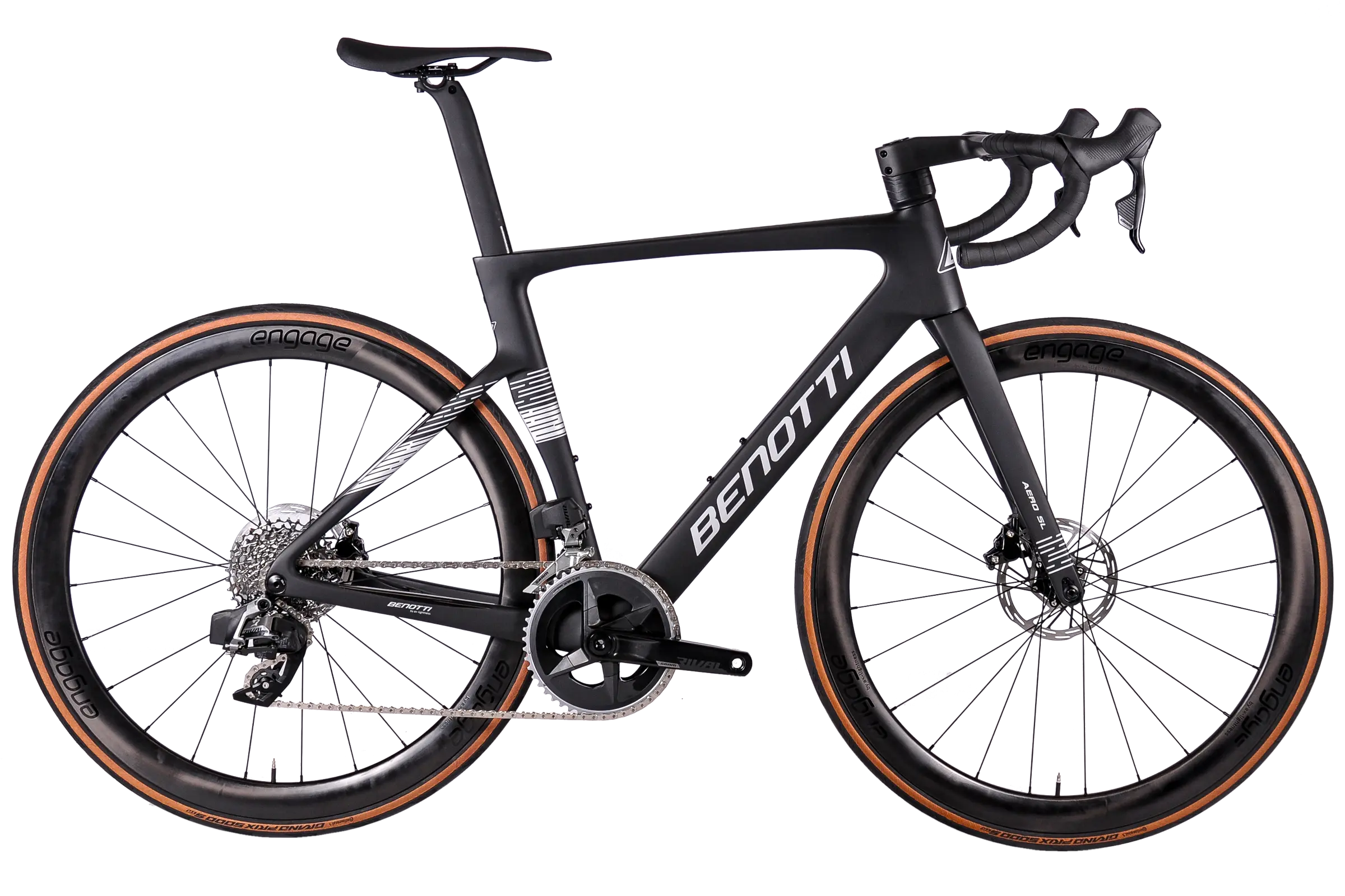 FUOCO AERO SL, SRAM Rival eTap AXS – Black Edition