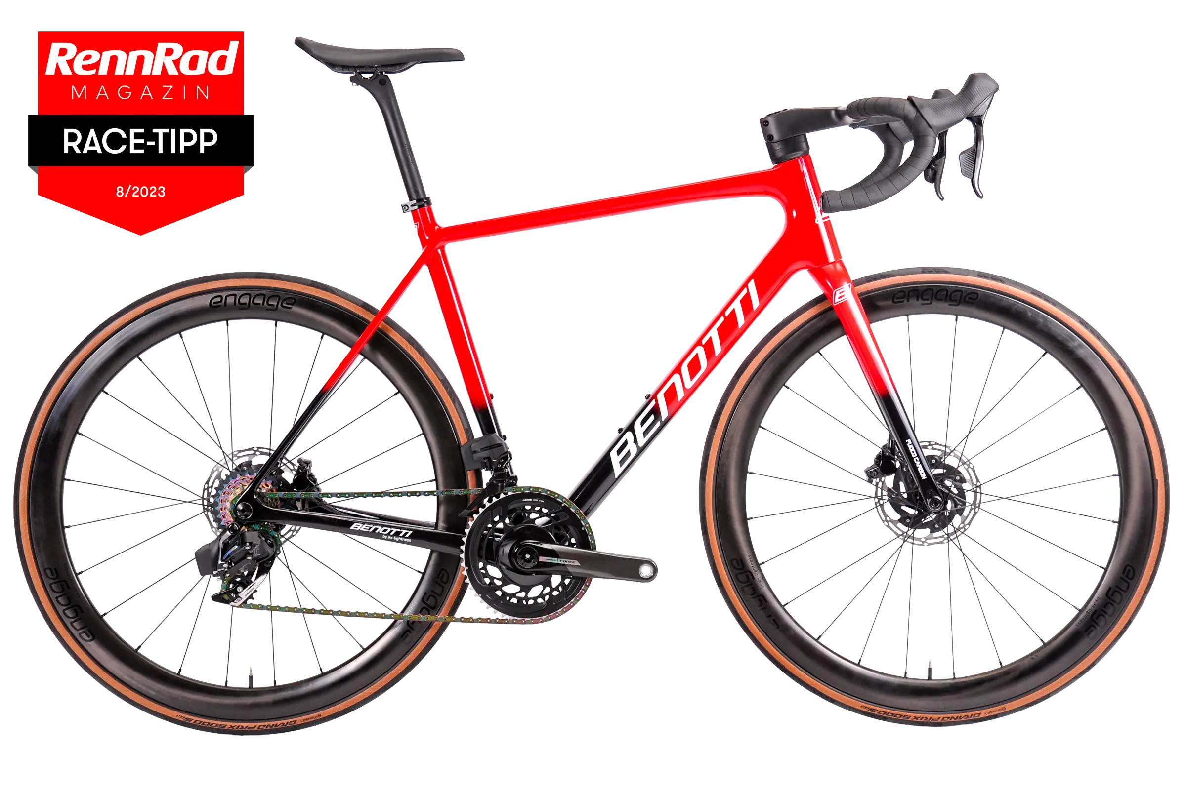 FUOCO Disc Carbon LTD, SRAM Force AXS - Red Edition
