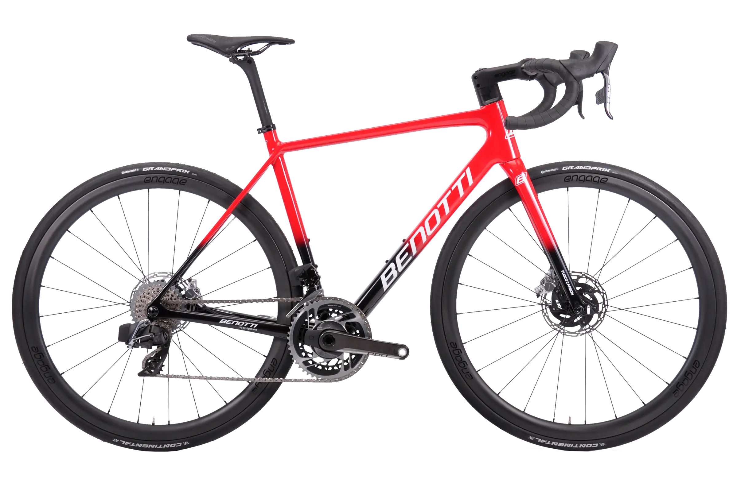 FUOCO Disc Carbon, SRAM Red eTap AXS - Red Edition