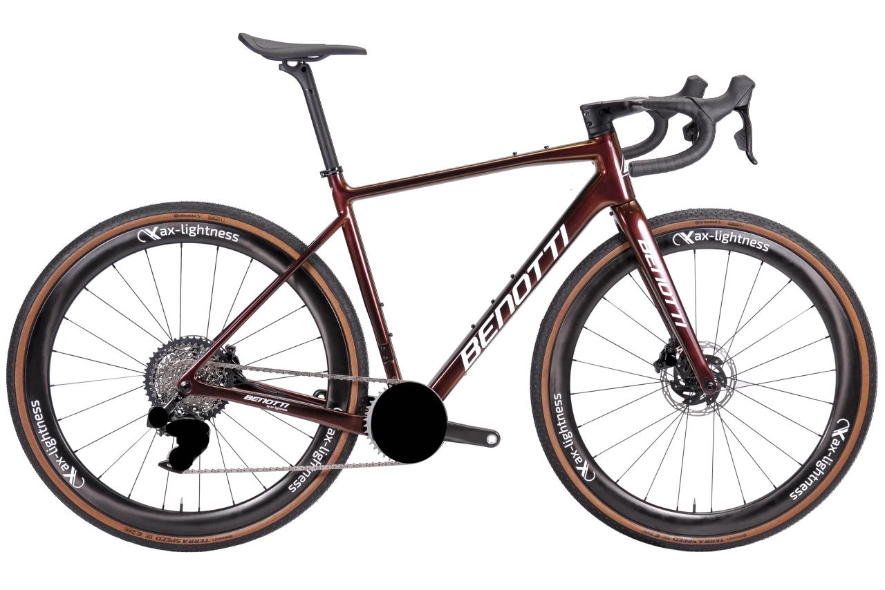 BENOTTI FUOCO GRAVEL R, SRAM Force XPLR AXS 1x12