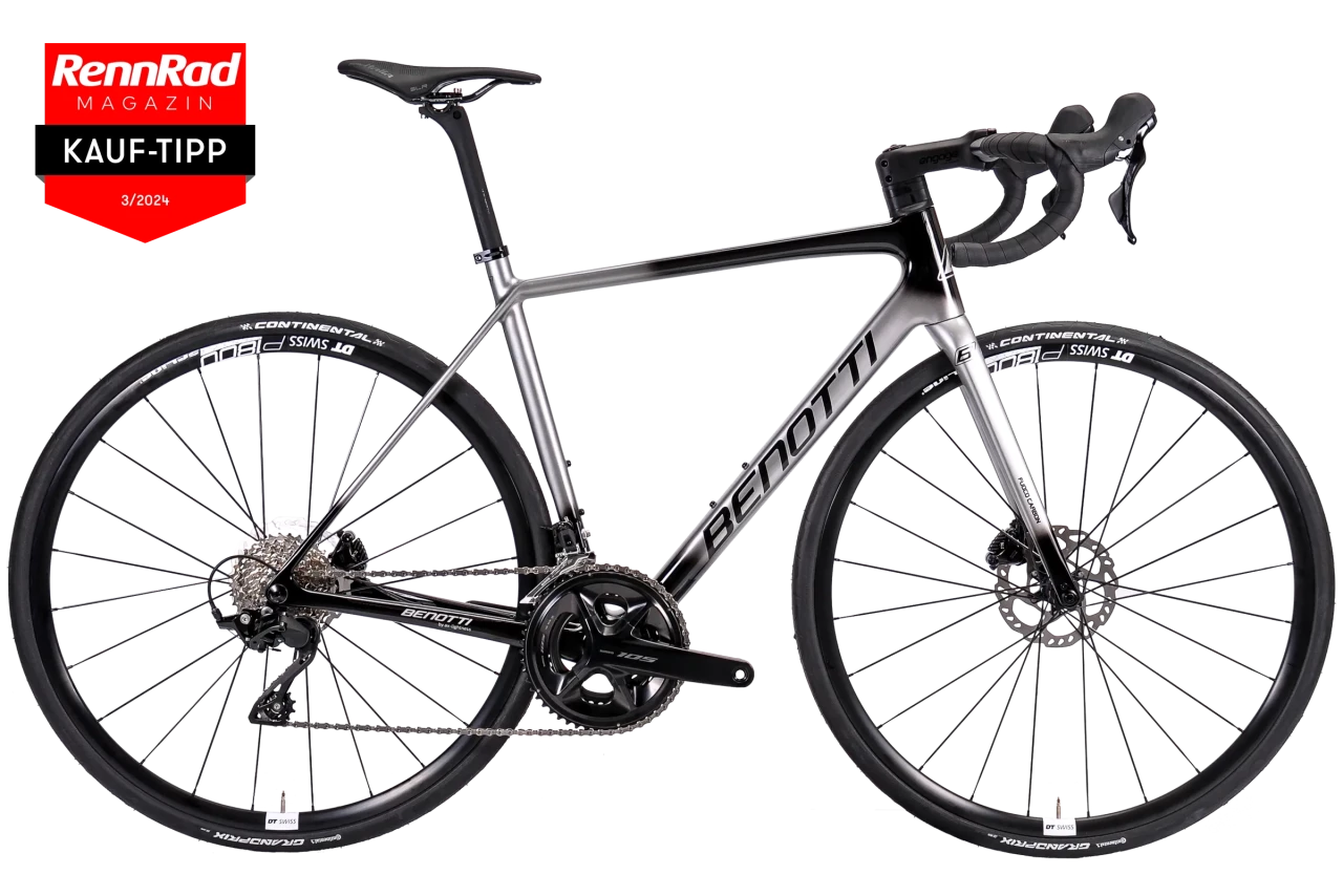 BENOTTI FUOCO Disc Carbon Shimano 105 mechanic DT Swiss P1800